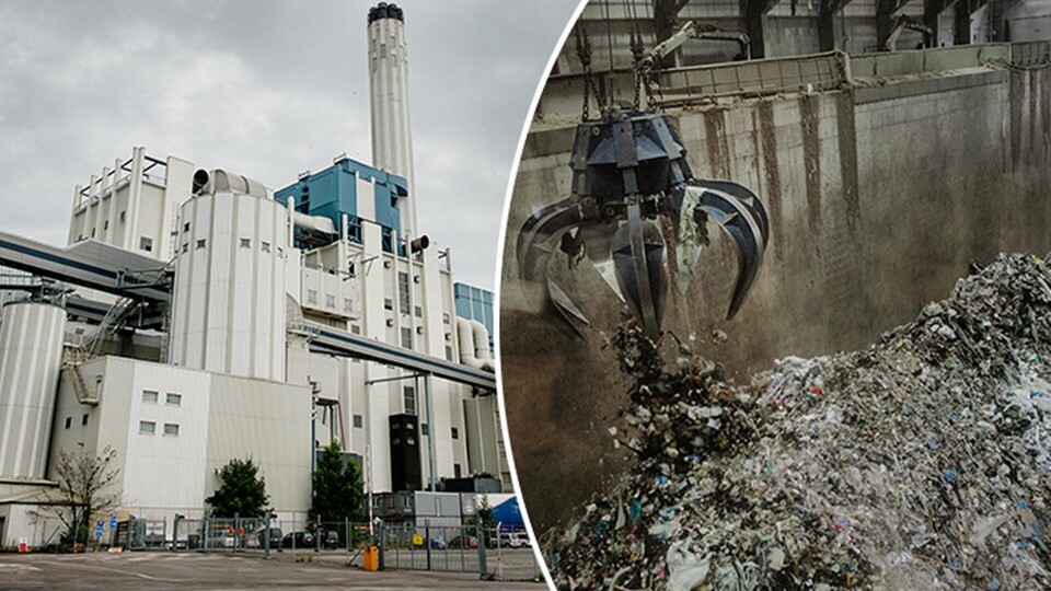 I Mälarenergis kraftvärmeverk i Västerås skapas energi och värme genom att elda avfall, hushållssopor. Foto: Pi Frisk/SvD/TT I Mälarenergis kraftvärmeverk i Västerås skapas energi och värme genom att elda avfall, hushållssopor. Foto: Pi Frisk/SvD/TT