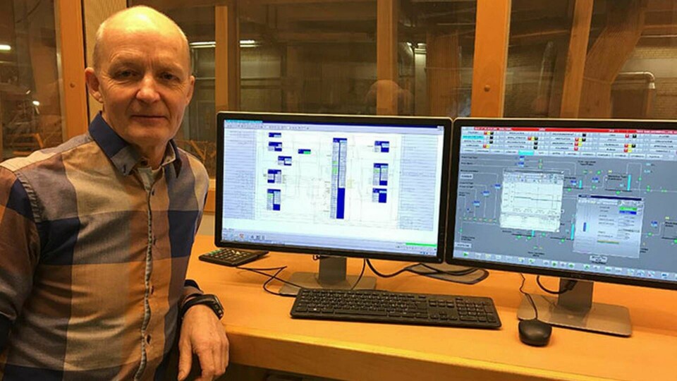 Börje Eriksson har jobbat som automationsingenjör vid bruket i Husum sedan 1980-talet och prisas för sina insatser.
