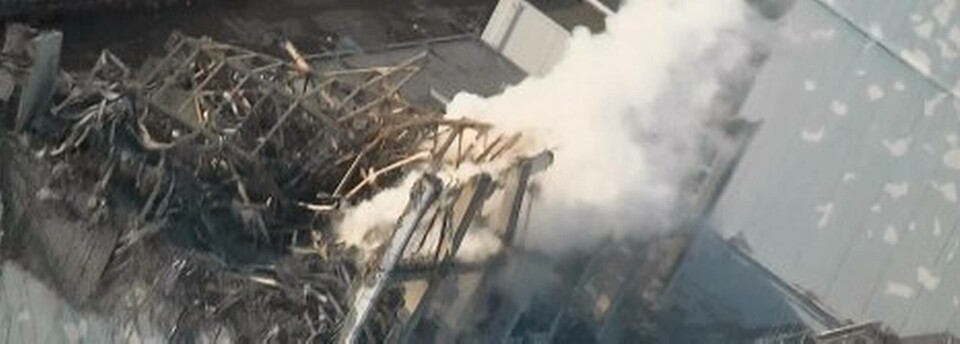 Flera av de sex reaktorerna i Tepcos kärnkraftverk Fukushima Daiichi i Japan är helt utslagna. Foto: Tepco Flera av de sex reaktorerna i Tepcos kärnkraftverk Fukushima Daiichi i Japan är helt utslagna. Foto: Tepco