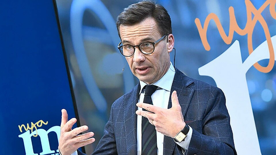 Moderaternas partiledare Ulf Kristersson (M) Foto: Claudio Bresciani / TT Moderaternas partiledare Ulf Kristersson (M) Foto: Claudio Bresciani / TT