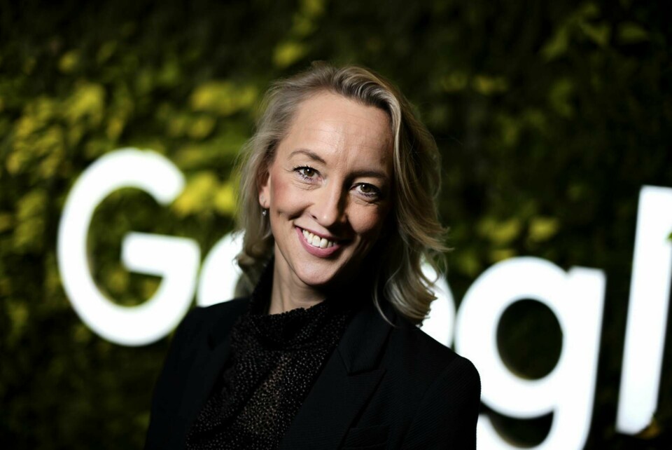 Anna Wikland, chef för Google Sverige. Foto: Pontus Lundahl/TT