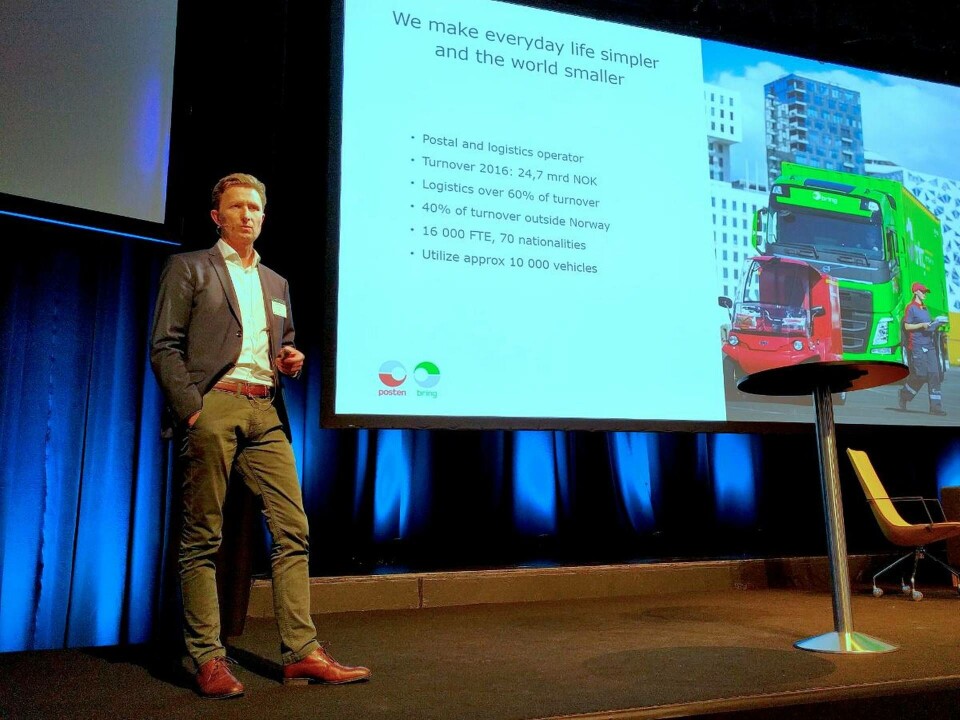 'Det som först verkade vara en bra lösning var plötsligt inte det', säger Colin Campbell, chef för hälsa, säkerhet och miljö på norska Posten/Bring. Foto: Johan Kristensson 'Det som först verkade vara en bra lösning var plötsligt inte det', säger Colin Campbell, chef för hälsa, säkerhet och miljö på norska Posten/Bring. Foto: Johan Kristensson
