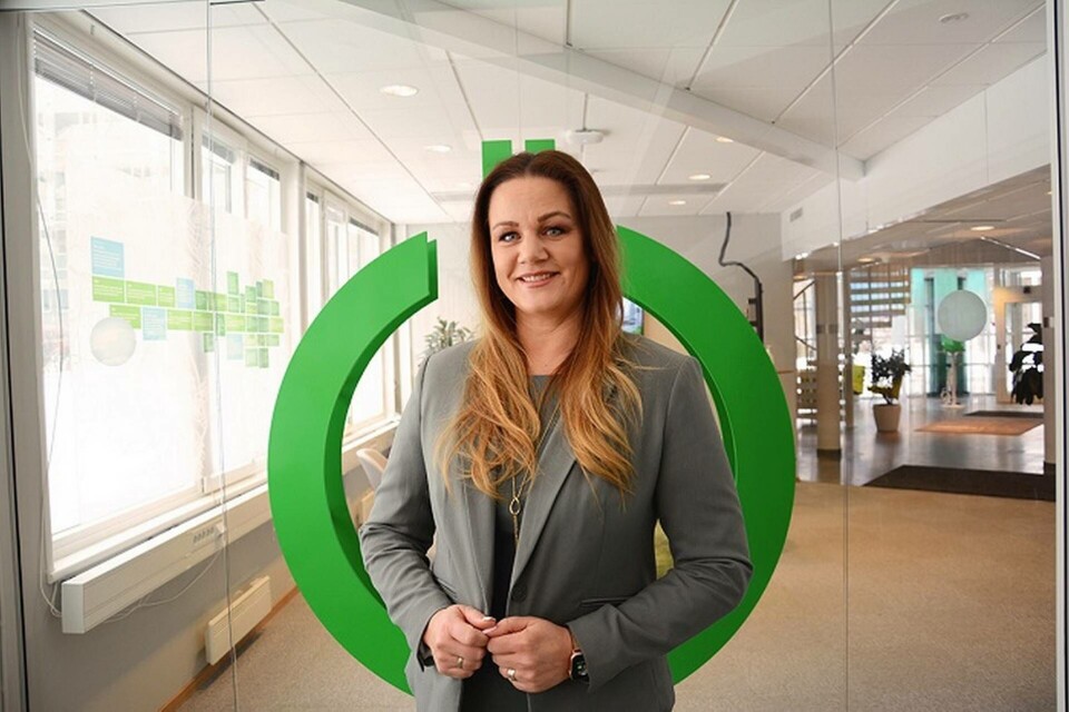 Jenny Larsson, VD Schneider Electric Sverige. Jenny Larsson, VD Schneider Electric Sverige.