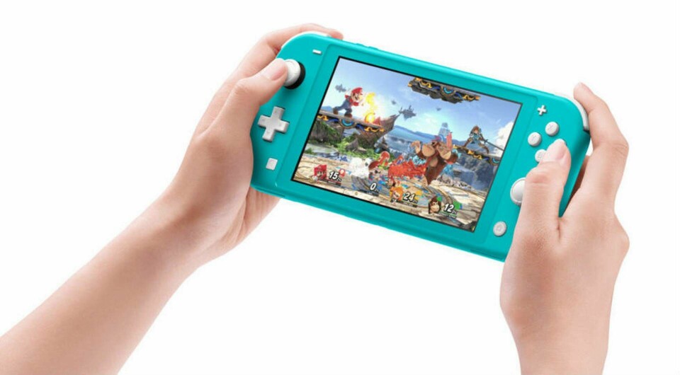 Efter månader av rykten - nu har Nintendo lanserat miniversionen av spelsuccén Nintedo Switch. Foto: Press