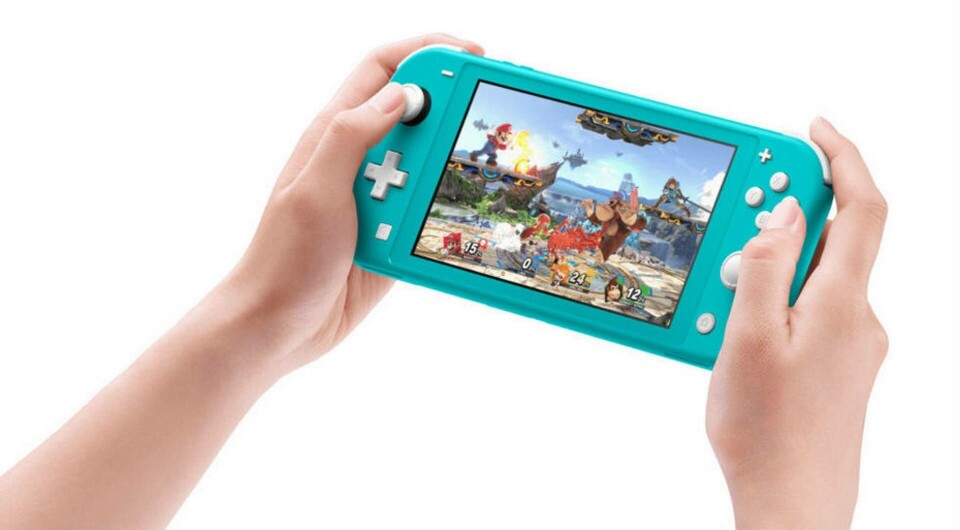 Efter månader av rykten - nu har Nintendo lanserat miniversionen av spelsuccén Nintedo Switch. Foto: Press Efter månader av rykten - nu har Nintendo lanserat miniversionen av spelsuccén Nintedo Switch. Foto: Press