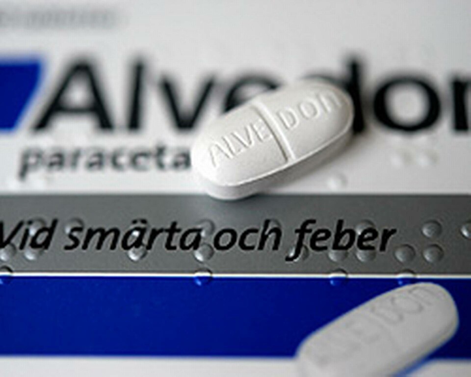 Alvedon. Foto: TT Alvedon. Foto: TT