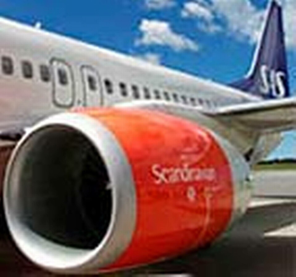 Inga spår av aska i SAS-plan