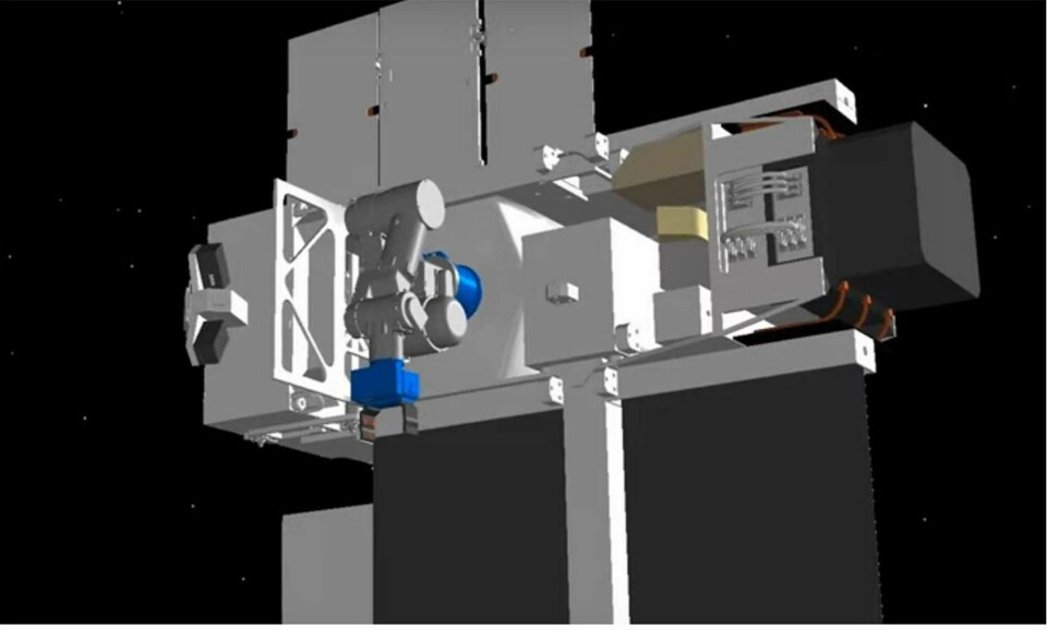 Archinaut One. Foto: Made in Space Archinaut One. Foto: Made in Space