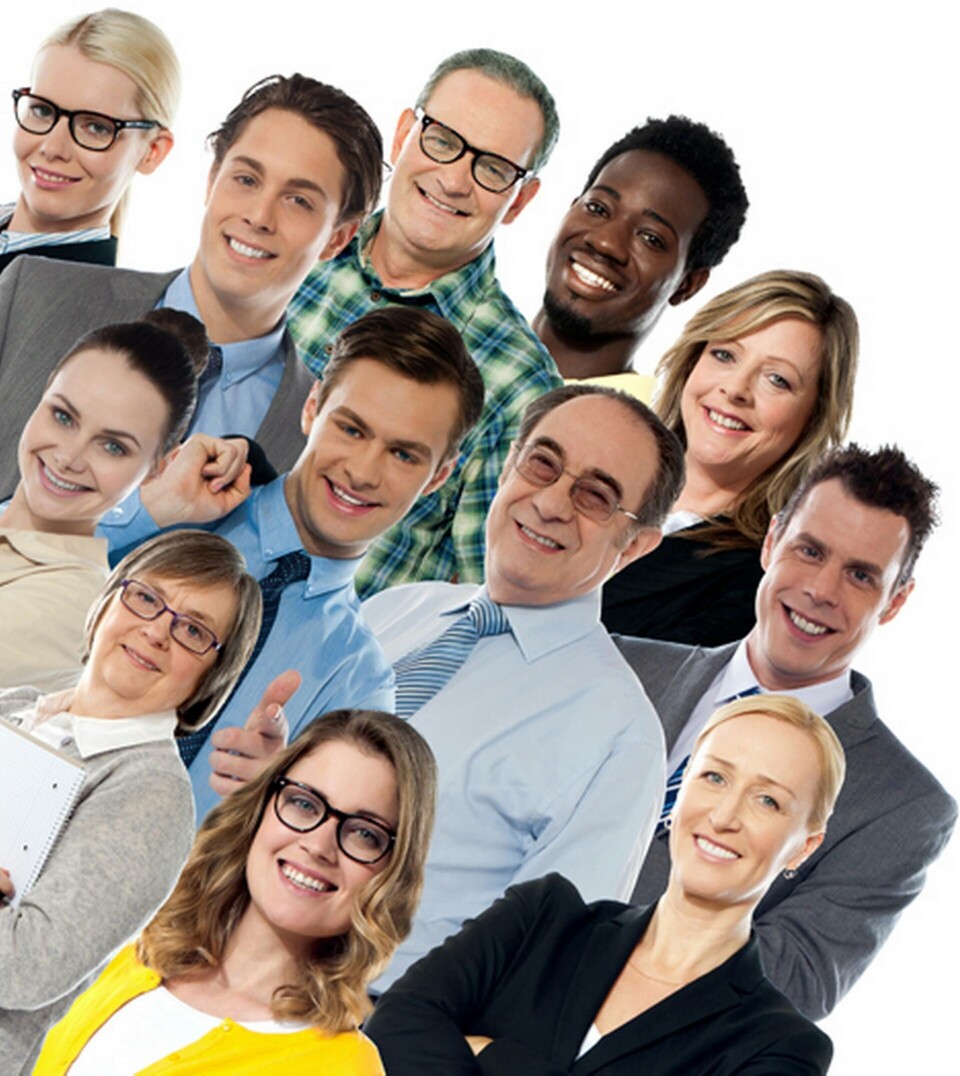 Studien visar att det är större skillnader på individer än på generationer. Foto: Colourbox Studien visar att det är större skillnader på individer än på generationer. Foto: Colourbox