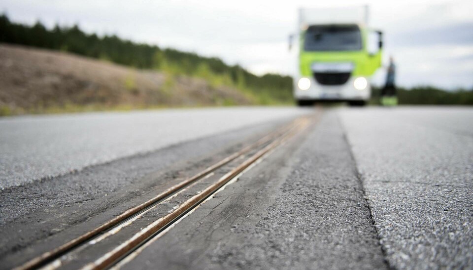 Elväg med skena i marken har testats mellan Arlanda och Rosersberg. Arkivbild. Foto: Jessica Gow/TT