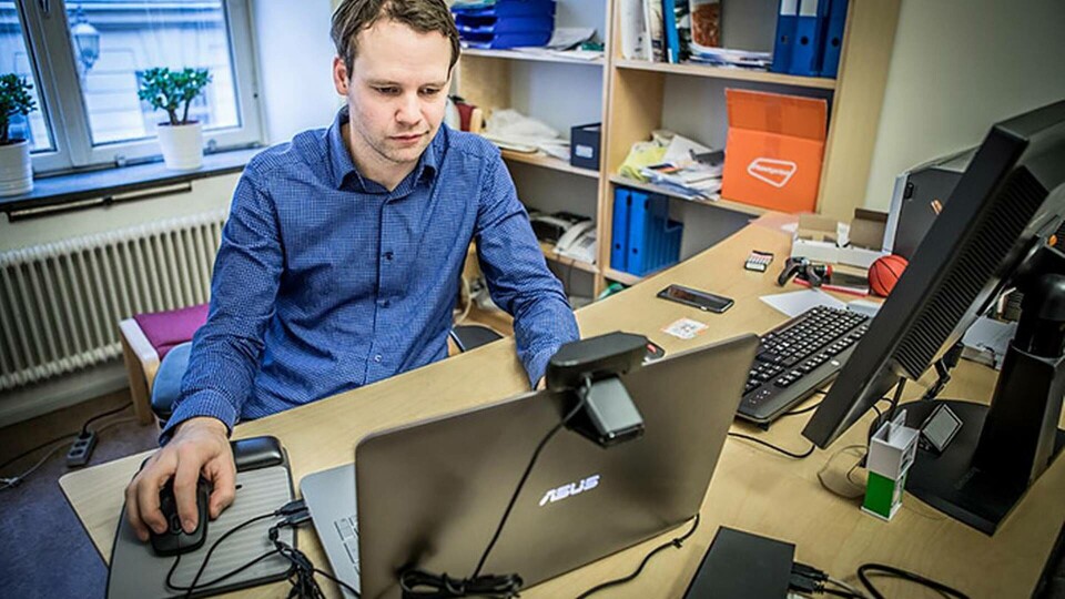 Ikväll gör riksdagsledamoten Rickard Nordin (C) sin debut på Twitch. Foto: Hamid Ershad Sarabi Ikväll gör riksdagsledamoten Rickard Nordin (C) sin debut på Twitch. Foto: Hamid Ershad Sarabi