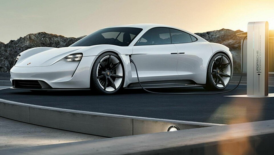 Porsche Mission E går från konceptbil till produktionsbil. Foto: Porsche