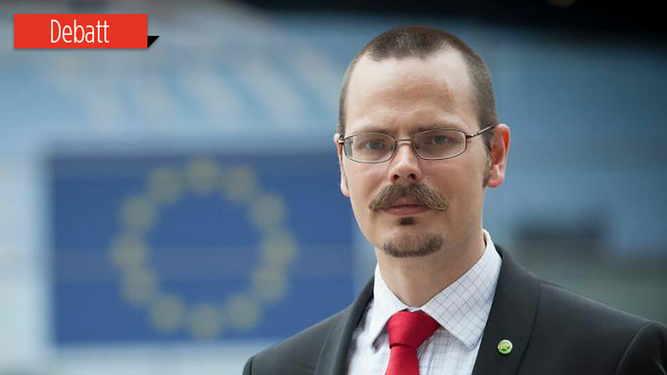 Max Andersson (MP) EU-parlamentariker. Foto: Fredrik Hjerling