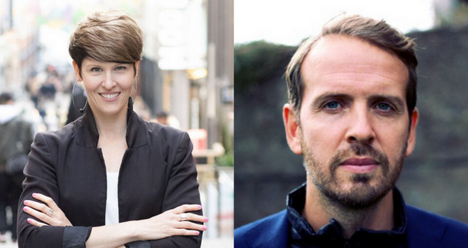 Kursledare Kristina Närman och Alexander Novella. Kursledare Kristina Närman och Alexander Novella.