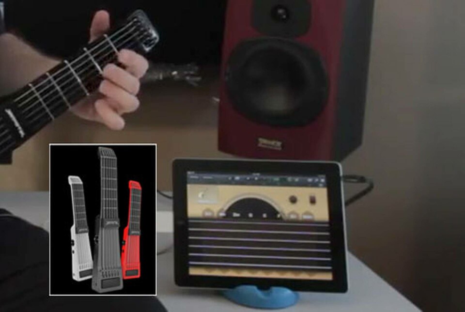 Jamstik kan bland annat användas för att styra Garageband trådlöst. Foto: Zivix Jamstik kan bland annat användas för att styra Garageband trådlöst. Foto: Zivix
