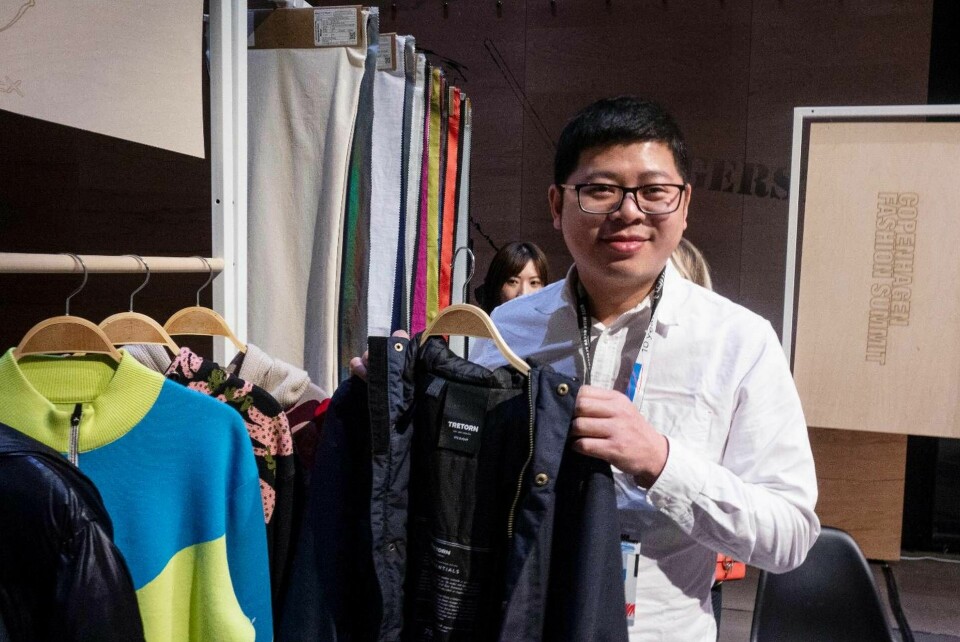 Steven Cheung grundade Recyctex 2014 för att erbjuda textilindustrin mer hållbara alternativ, främst i form av textilier av återvunnet material.Foto: Ania Obminska