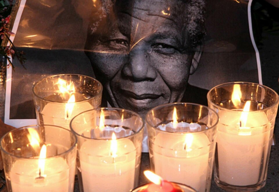 Nelson Mandela avled den 5 december 2013. Han blev 95 år. Foto: Colourbox