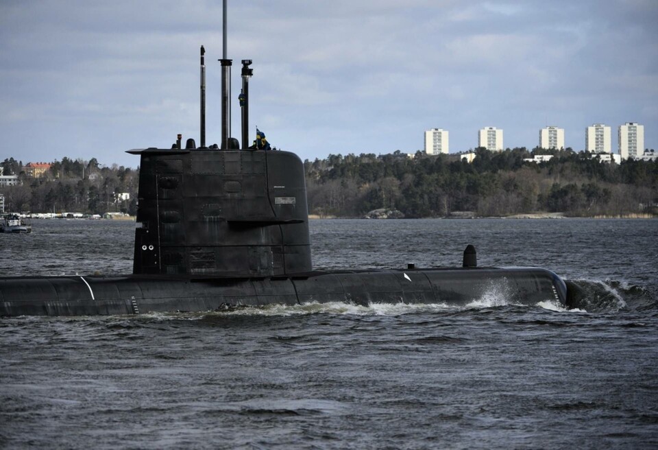 En ubåt av Gotlandsklassen på väg ut från Stockholm. Arkivbild. Foto: Henrik Montgomery/TT En ubåt av Gotlandsklassen på väg ut från Stockholm. Arkivbild. Foto: Henrik Montgomery/TT