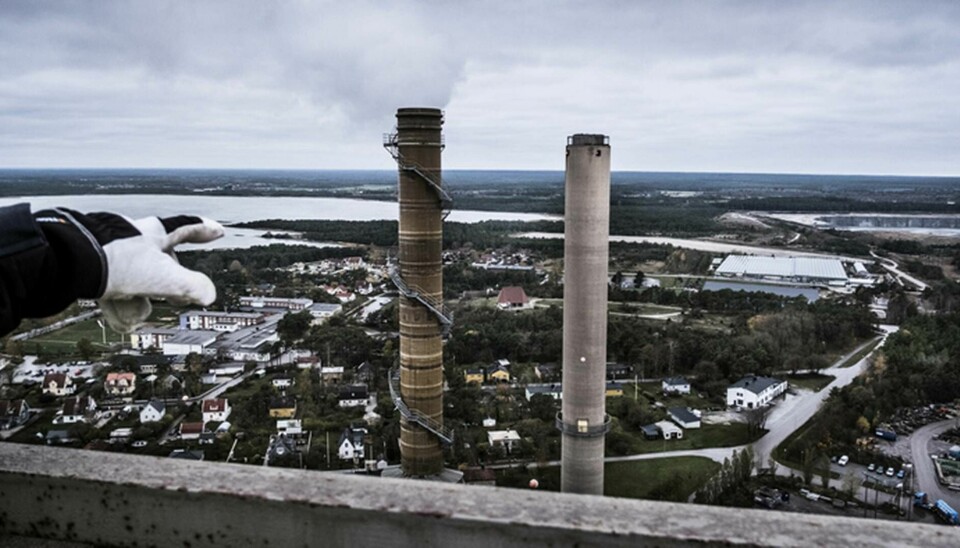 Cementas fabrik i Slite på Gotland är en av de anläggningar där det finns planer på koldioxidinfångning. Arkivbild. Foto: Magnus Hjalmarson Neideman/SvD/TT