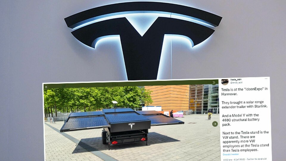 Tesla satsar på räckviddsförlängare? Foto: TT