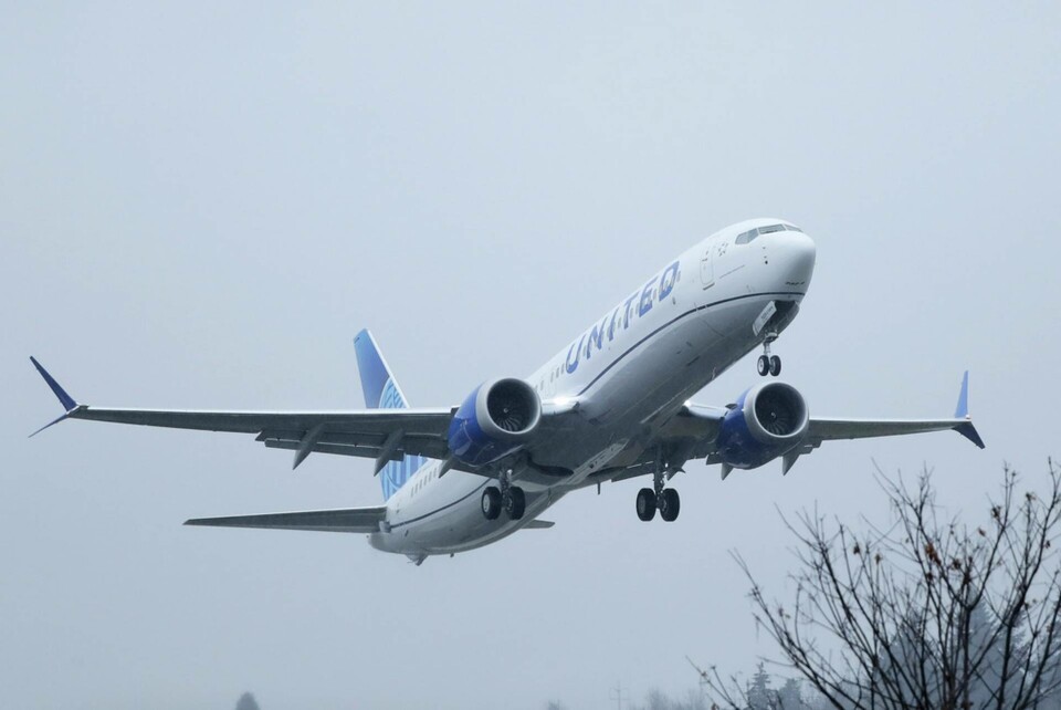 En arkivbild på ett plan av den aktuella typen Boeing 737 Max. Foto: Ted S. Warren/AP/TT En arkivbild på ett plan av den aktuella typen Boeing 737 Max. Foto: Ted S. Warren/AP/TT