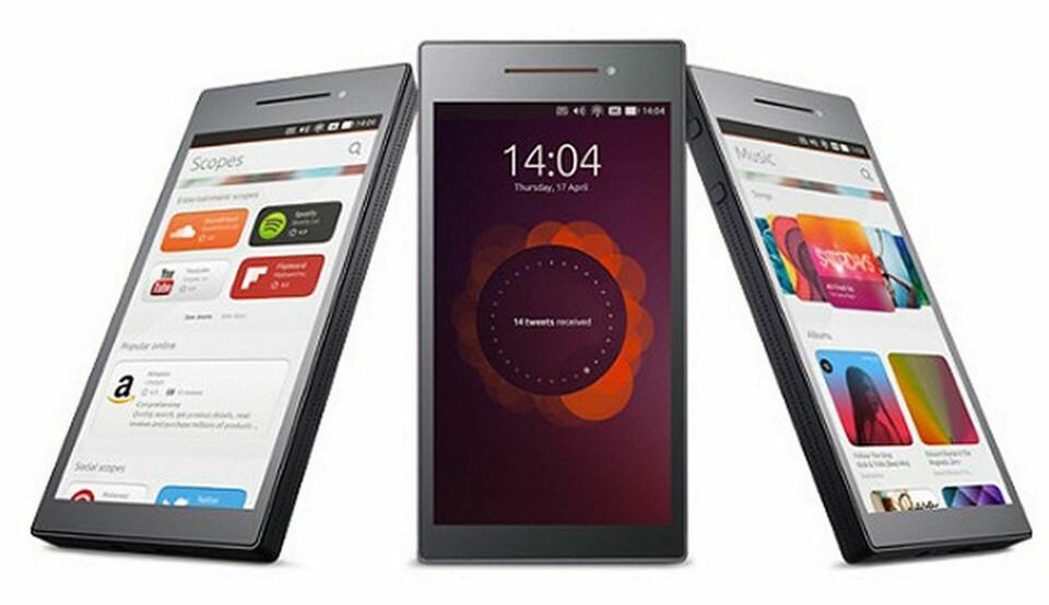 Enligt Ubuntu kan man på deras smartphone ”skapa egna appar som ser ut som sina kusiner”. Foto: Ubuntu