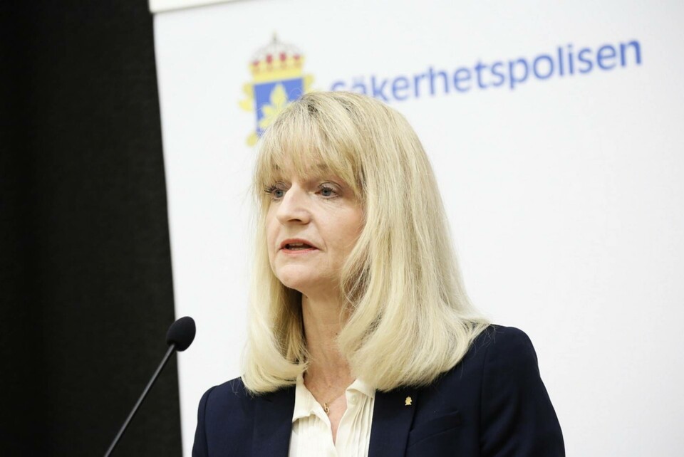 Charlotte von Essen utsågs på torsdagen till ny Säpochef. Arkivbild. Foto: Christine Olsson/TT Charlotte von Essen utsågs på torsdagen till ny Säpochef. Arkivbild. Foto: Christine Olsson/TT