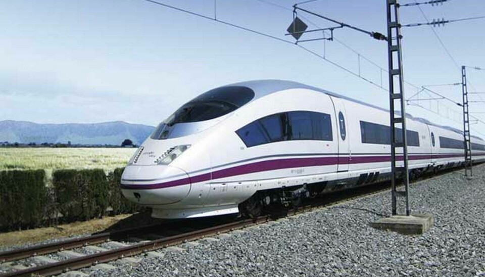 Siemens snabbtåg Velaro.
