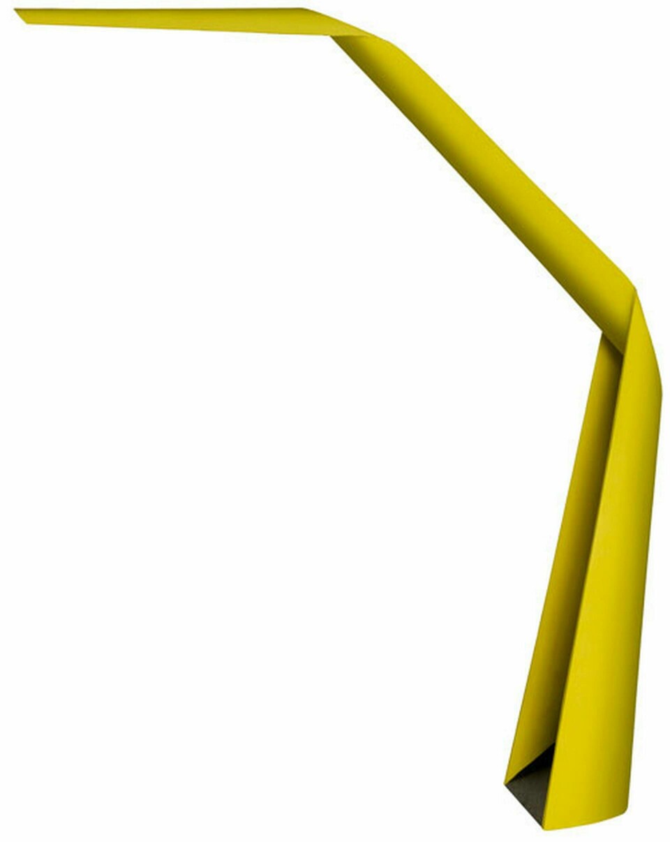 Lampan w101, designad av Claesson Koivisto Rune, är gjord av ark av det nya materialet som laminerats samman. Premiärvisades vid designveckan i Milano 2010.