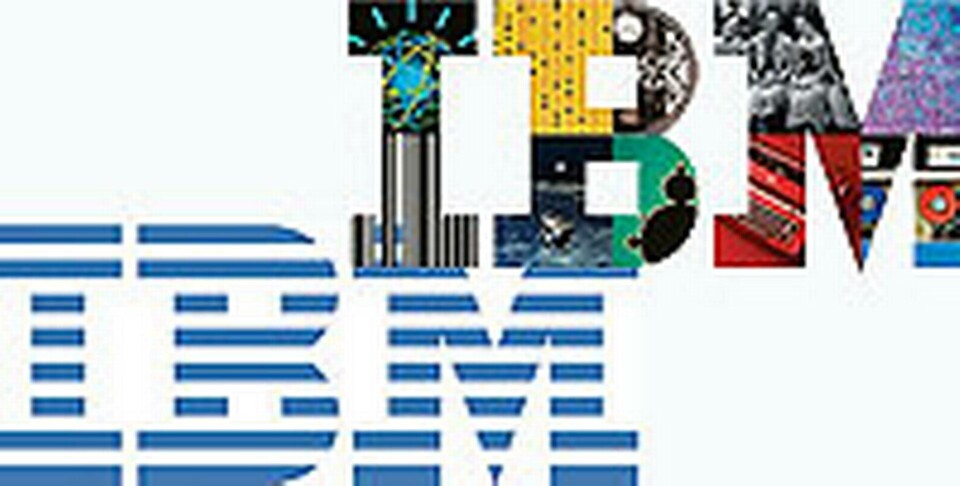 IBM fick snabbt smeknamnet ”Big Blue” med loggan från 1972. Bolaget firar nu 100 år med färgfest. IBM fick snabbt smeknamnet ”Big Blue” med loggan från 1972. Bolaget firar nu 100 år med färgfest.