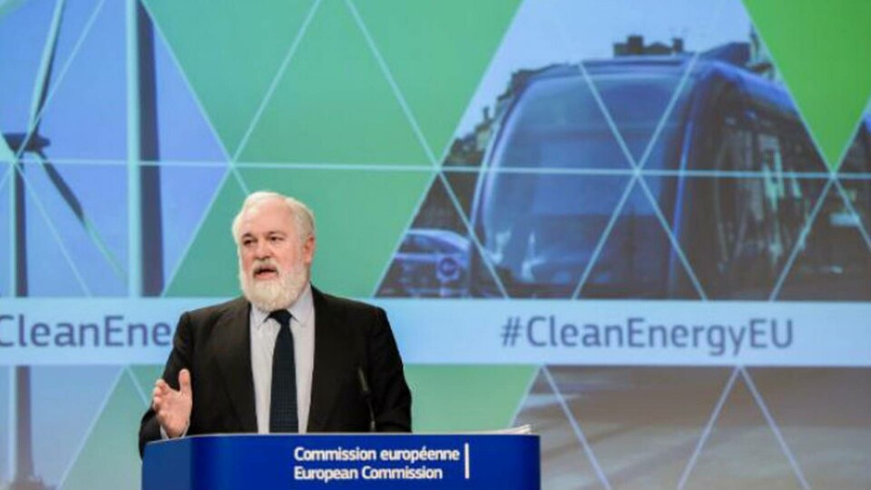EU:s energi- och klimatkommissionär Miguel Arias Cañete. Foto: EU EU:s energi- och klimatkommissionär Miguel Arias Cañete. Foto: EU