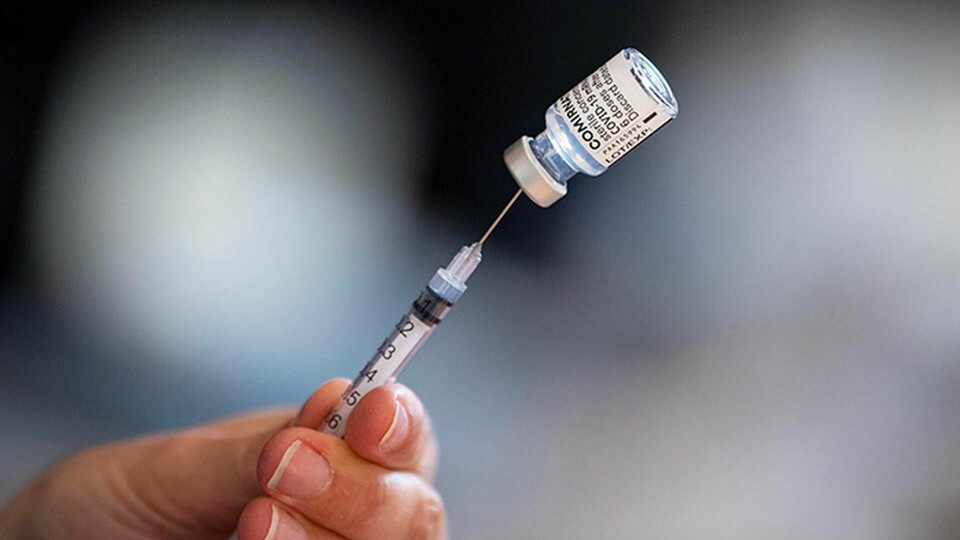 Vaccin mot covid-19. Foto: Johan Nilsson/TT