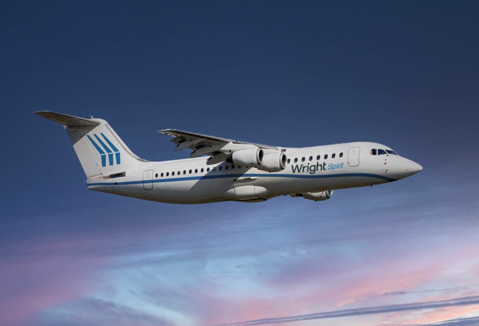 Enligt Wright Electric är deras elmotor är hälften så stor som en konventionell jetmotor, och väger 75 procent mindre. Foto: Wright Electric Enligt Wright Electric är deras elmotor är hälften så stor som en konventionell jetmotor, och väger 75 procent mindre. Foto: Wright Electric