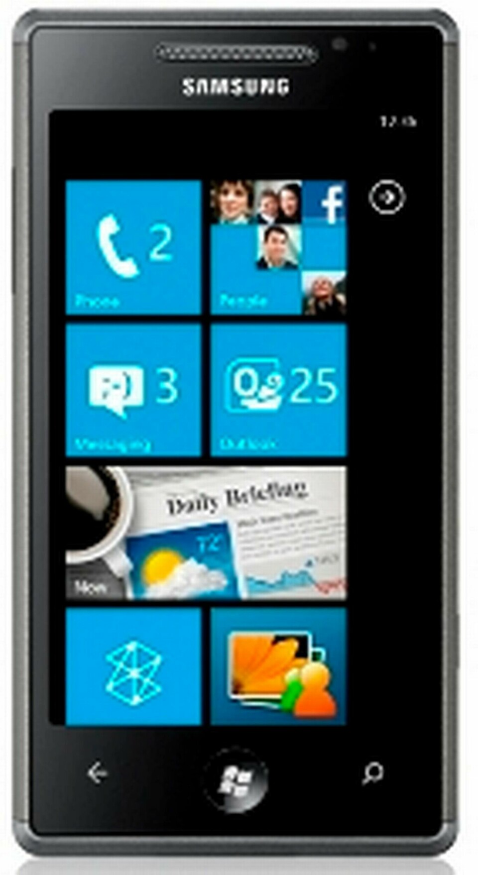 Samsung Omnia 7 är en av de nya mobilerna med Windows Phone 7.