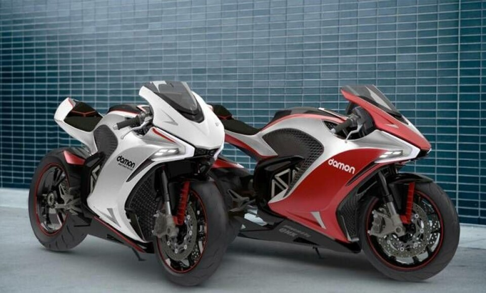 Damon Motorcycles Hyper. Foto: Damon Motorcycles Damon Motorcycles Hyper. Foto: Damon Motorcycles