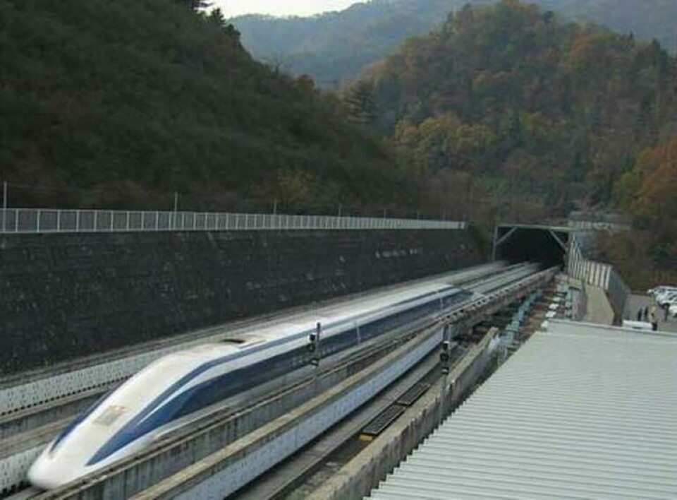 En stor del av sträckan Tokyo - Osaka går i tunnlar. Foto: JR Tokai