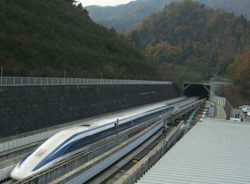 En stor del av sträckan Tokyo - Osaka går i tunnlar. Foto: JR Tokai En stor del av sträckan Tokyo - Osaka går i tunnlar. Foto: JR Tokai