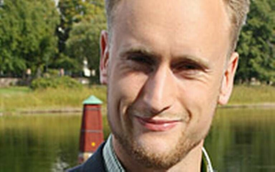 Alfred Askeljung (C), förbundsstyrelseledamot Centerstudenter, ingenjörsstudent och riksdagskandidat
