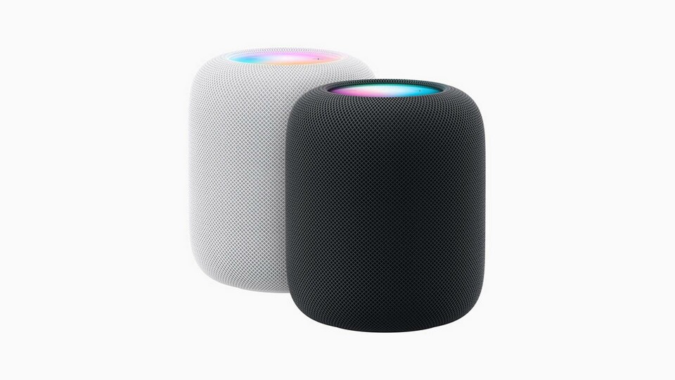 Nya Homepod 2 kommer i två färger – svart och vit. Foto: Press Nya Homepod 2 kommer i två färger – svart och vit. Foto: Press