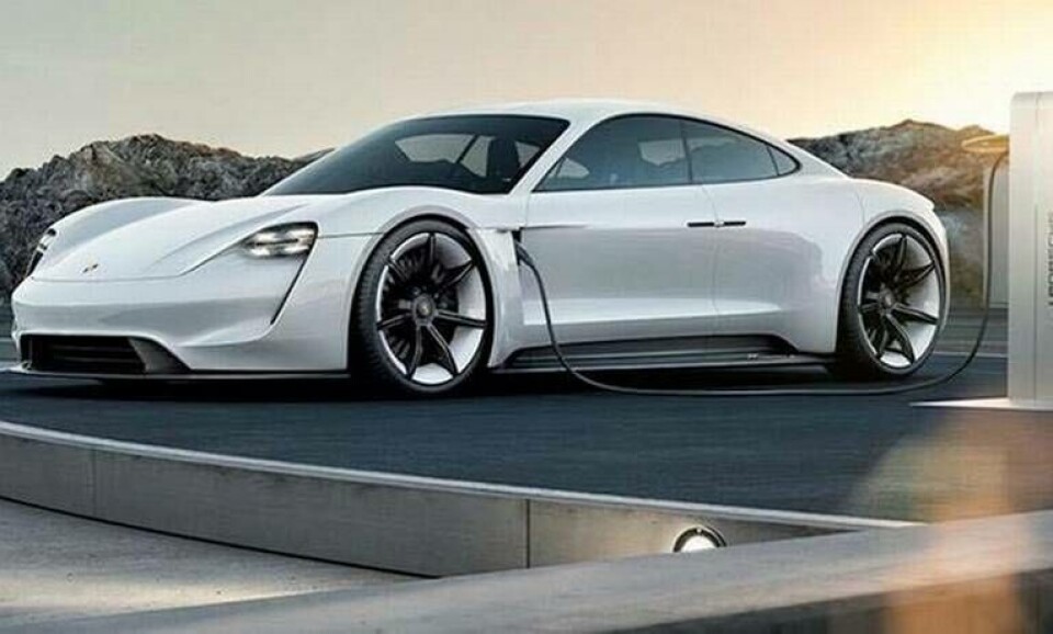 Konceptet Mission E – en helelektrisk modell Foto: Porsche Konceptet Mission E – en helelektrisk modell Foto: Porsche