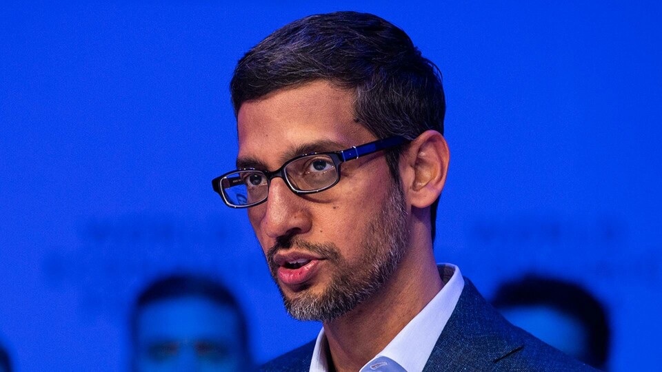 Googles moderbolag Alphabets vd Sundar Pichai. Arkivbild. Foto: Gian Ehrenzeller/AP/TT Googles moderbolag Alphabets vd Sundar Pichai. Arkivbild. Foto: Gian Ehrenzeller/AP/TT