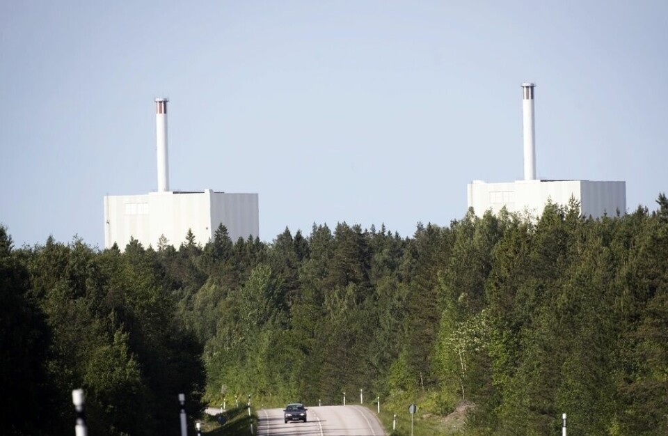 SKB planerar att bygga ett slutförvar för svenskt kärnbränsle i Östhammars kommun i norra Uppland, intill Forsmarks kärnkraftverk. Arkivbild Foto: Fredrik Sandberg/TT