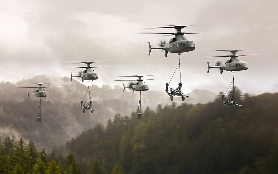 Defiant X. Foto: Lockheed Martin/Sikorsky-Boeing Defiant X. Foto: Lockheed Martin/Sikorsky-Boeing