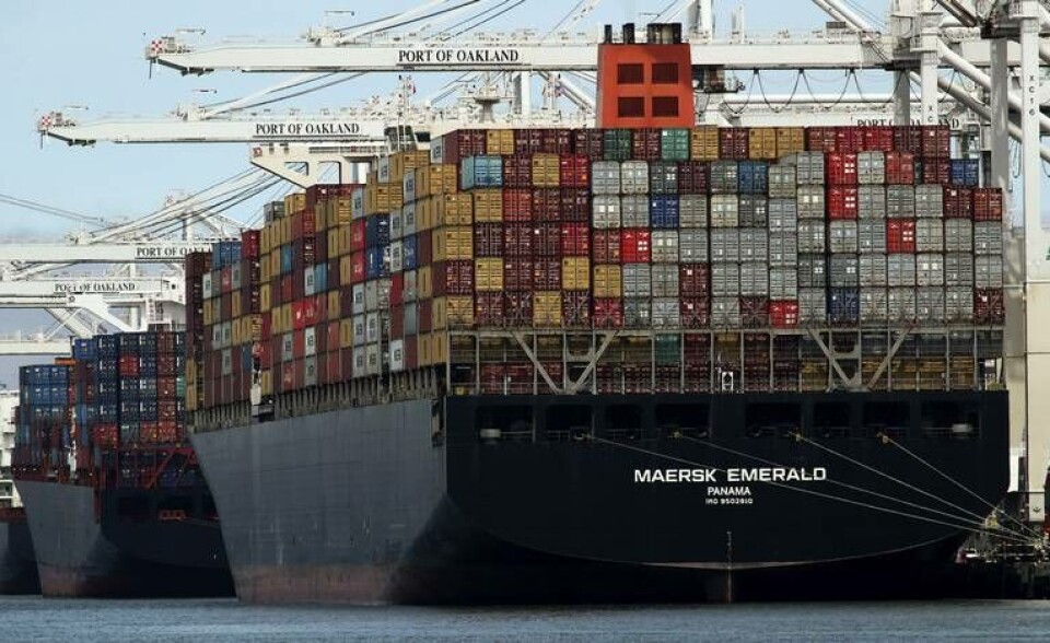 Maersk köper grönt. Arkivbild. Foto: Ben Margot/AP/TT Maersk köper grönt. Arkivbild. Foto: Ben Margot/AP/TT