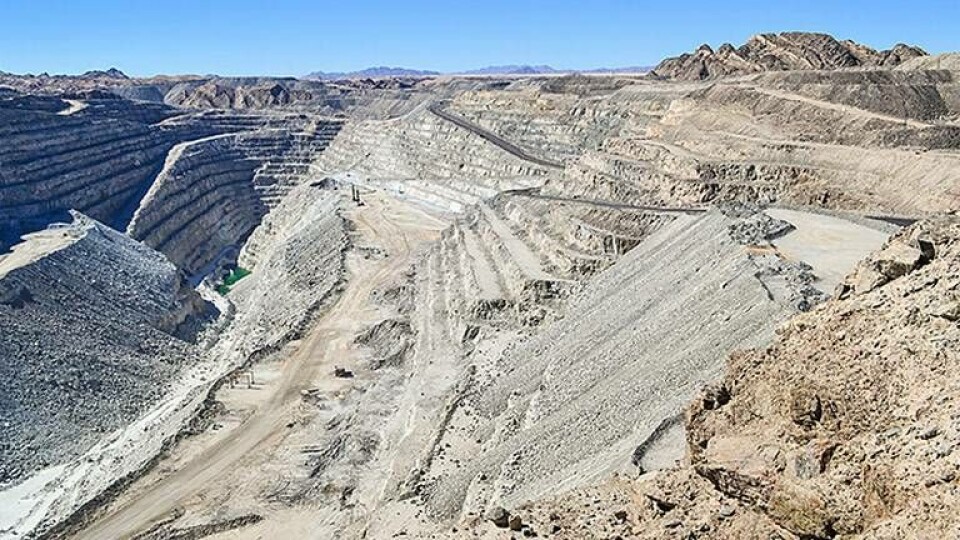Bilden från 2014 visar uranbrytning i Arandis, Namibia. Foto: Alamy Bilden från 2014 visar uranbrytning i Arandis, Namibia. Foto: Alamy