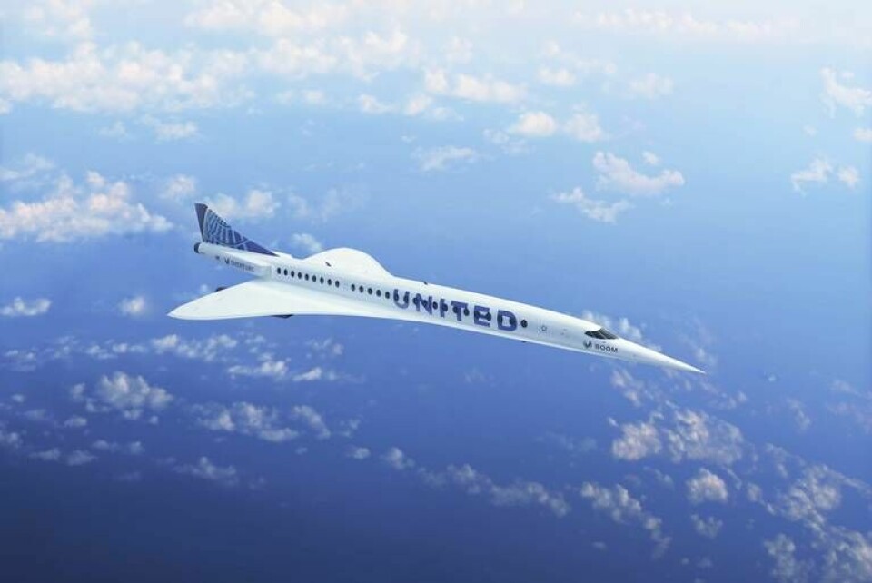 Flygbolaget United köper in överljudsplan från Boom Supersonic. Arkivbild. Foto: Boom Supersonic