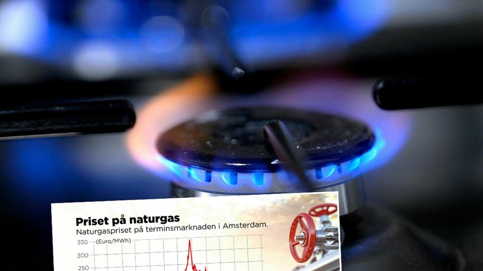 Gaspriserna har sjunkit markant den senaste tiden. Arkivbild. Foto: Janerik Henriksson/TT