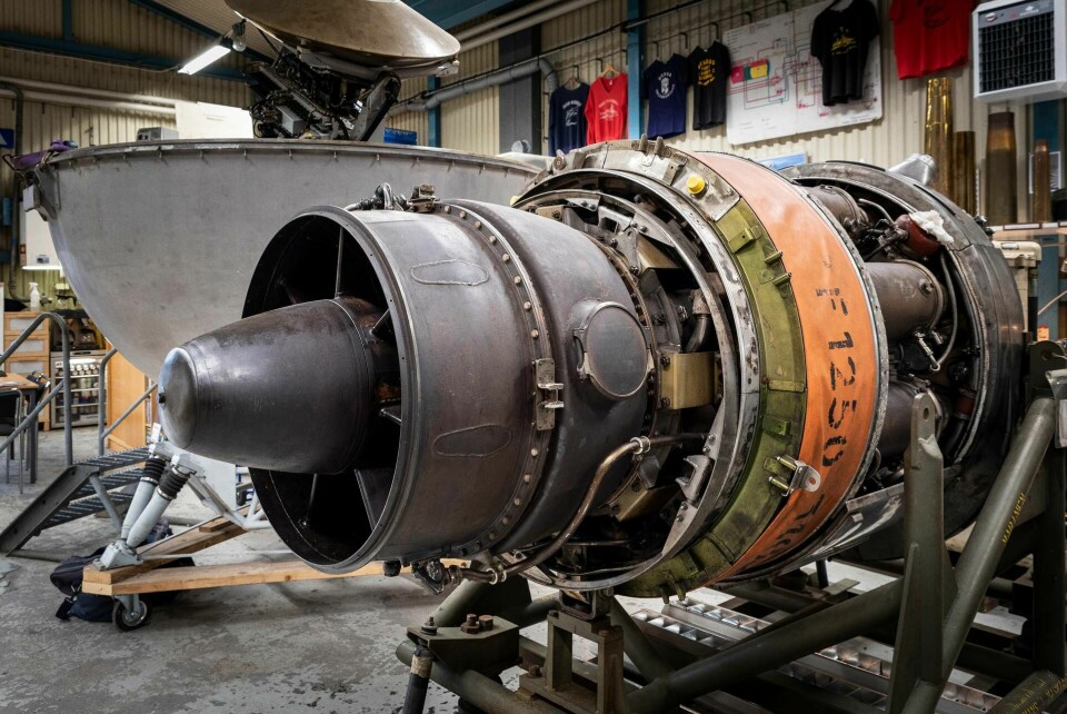 När samtliga tre av brittiska Bristol Siddeley Proteus-turbinerna är i bruk i Spica har torpedbåten en maxhastighet på över 40 knop. Foto: FREDRIK SEDERHOLM