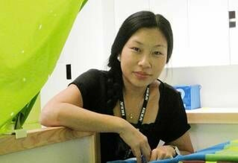 Minhgit Dinh, 36 år, utvecklingsingenjör Ikea, Älmhult.
”Att jag tar en anställning på ett tryggt och inspirerande företag. Världsekonomin svänger och många förlorar sin trygghet, det känns viktigt för mig att jobba på ett företag som har en ljus framtid.” Foto: Ikea