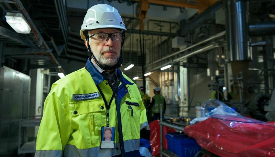 Jouni Silvennoinen, TVO:s projektchef för Olkiluoto 3.